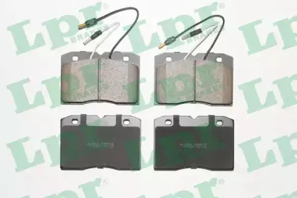 05P015 LPR Комплект тормозных колодок, дисковый тормоз