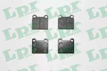 05P024 LPR Комплект тормозных колодок, дисковый тормоз