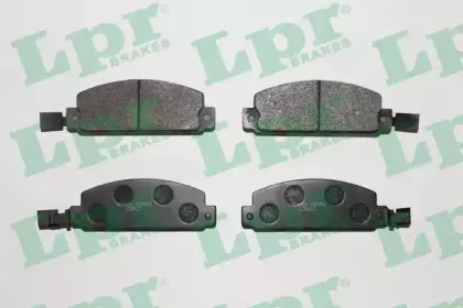 05P051 LPR Комплект тормозных колодок, дисковый тормоз
