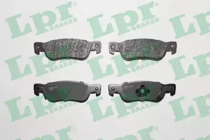 05P052 LPR Комплект тормозных колодок, дисковый тормоз