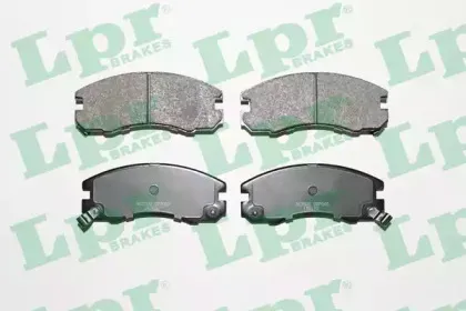 05P060 LPR Комплект тормозных колодок, дисковый тормоз