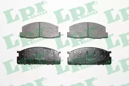 05P063 LPR Комплект тормозных колодок, дисковый тормоз