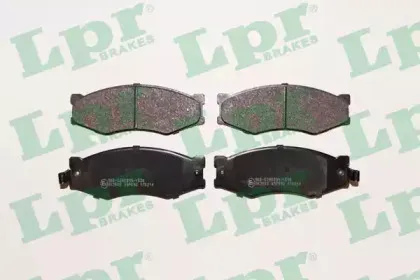 05P092 LPR Комплект тормозных колодок, дисковый тормоз