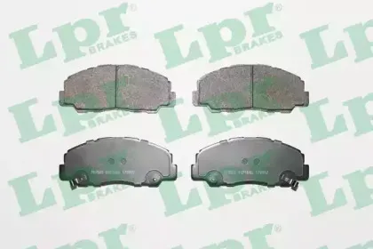05P1082 LPR Комплект тормозных колодок, дисковый тормоз