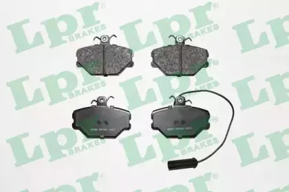 05P1092 LPR Комплект тормозных колодок, дисковый тормоз