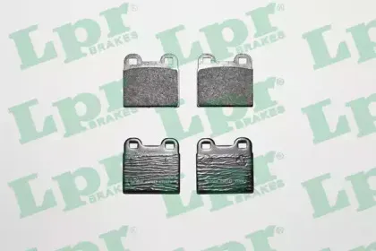 05P111 LPR Комплект тормозных колодок, дисковый тормоз