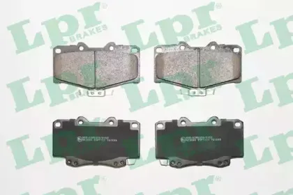 05P1117 LPR Комплект тормозных колодок, дисковый тормоз