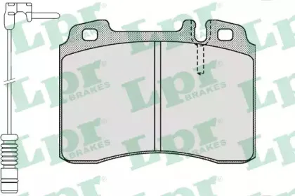 05P1131A LPR Комплект тормозных колодок, дисковый тормоз