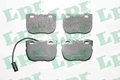 05P1133 LPR Комплект тормозных колодок, дисковый тормоз
