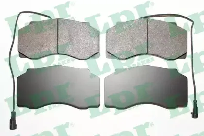 05P1159 LPR Комплект тормозных колодок, дисковый тормоз