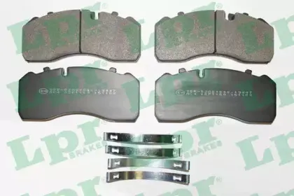 05P1168 LPR Комплект тормозных колодок, дисковый тормоз