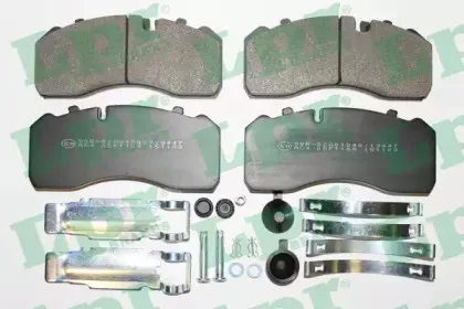 05P1168K LPR Комплект тормозных колодок, дисковый тормоз