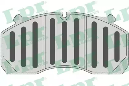 05P1182 LPR Комплект тормозных колодок, дисковый тормоз