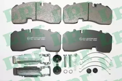 05P1185K LPR Комплект тормозных колодок, дисковый тормоз