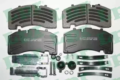 05P1186K LPR Комплект тормозных колодок, дисковый тормоз