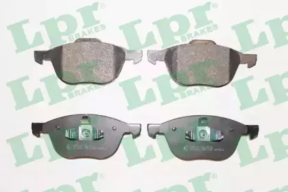 05P1190 LPR Комплект тормозных колодок, дисковый тормоз
