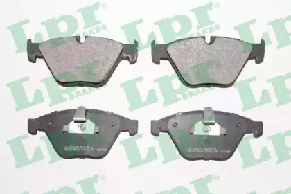 05P1193 LPR Комплект тормозных колодок, дисковый тормоз
