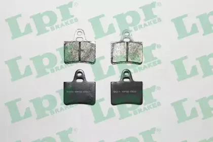 05P122 LPR Комплект тормозных колодок, дисковый тормоз