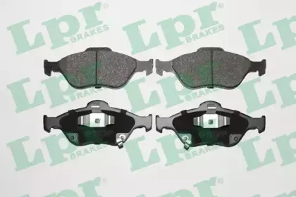 05P1283 LPR Комплект тормозных колодок, дисковый тормоз
