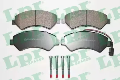 05P1288 LPR Комплект тормозных колодок, дисковый тормоз