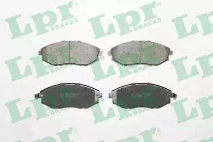 05P1321 LPR Комплект тормозных колодок, дисковый тормоз