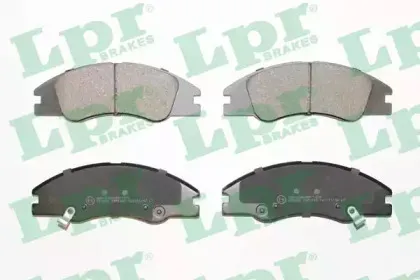 05P1349 LPR Комплект тормозных колодок, дисковый тормоз