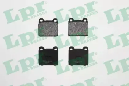 05P135 LPR Комплект тормозных колодок, дисковый тормоз