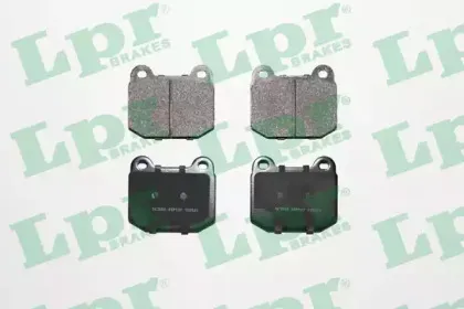 05P137 LPR Комплект тормозных колодок, дисковый тормоз