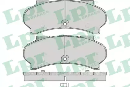 05P139 LPR Комплект тормозных колодок, дисковый тормоз