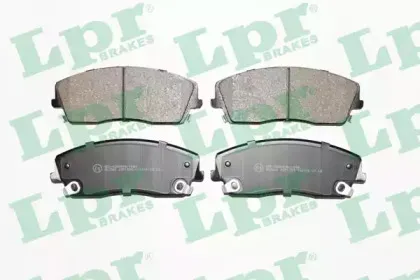 05P1399 LPR Комплект тормозных колодок, дисковый тормоз