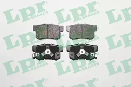 05P1404 LPR Комплект тормозных колодок, дисковый тормоз