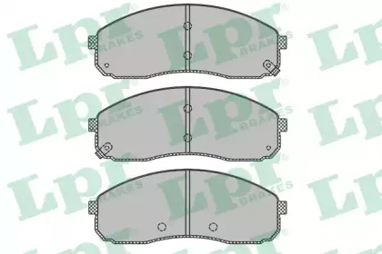 05P1444 LPR Комплект тормозных колодок, дисковый тормоз
