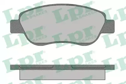 05P1491 LPR Комплект тормозных колодок, дисковый тормоз
