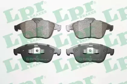 05P1534 LPR Комплект тормозных колодок, дисковый тормоз