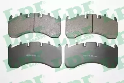 05P1539 LPR Комплект тормозных колодок, дисковый тормоз