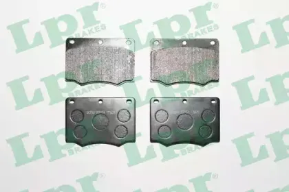 05P154 LPR Комплект тормозных колодок, дисковый тормоз