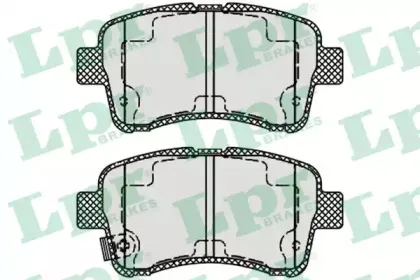 05P1541 LPR Комплект тормозных колодок, дисковый тормоз