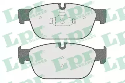 05P1561 LPR Комплект тормозных колодок, дисковый тормоз