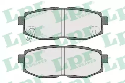 05P1577 LPR Комплект тормозных колодок, дисковый тормоз