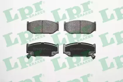 05P1594 LPR Комплект тормозных колодок, дисковый тормоз