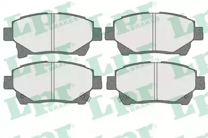 05P1602 LPR Комплект тормозных колодок, дисковый тормоз