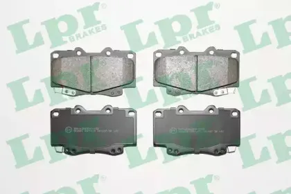 05P1610 LPR Комплект тормозных колодок, дисковый тормоз