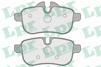 05P1617 LPR Комплект тормозных колодок, дисковый тормоз
