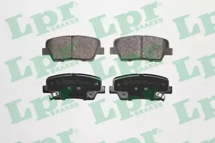 05P1625 LPR Комплект тормозных колодок, дисковый тормоз