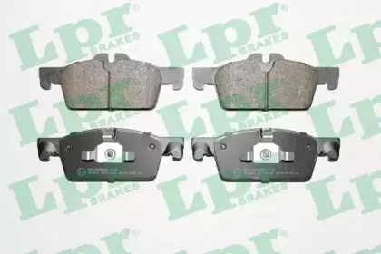 05P1626 LPR Комплект тормозных колодок, дисковый тормоз