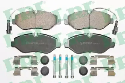 05P1669 LPR Комплект тормозных колодок, дисковый тормоз