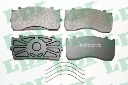 05P1683 LPR Комплект тормозных колодок, дисковый тормоз
