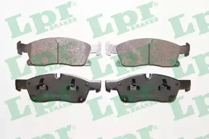 05P1735 LPR Комплект тормозных колодок, дисковый тормоз