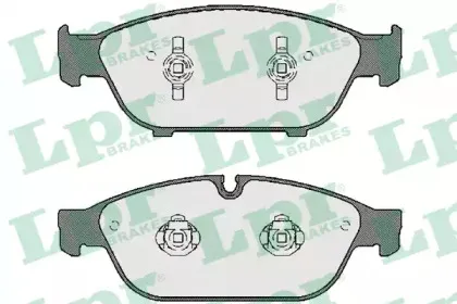 05P1743 LPR Комплект тормозных колодок, дисковый тормоз