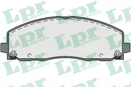 05P1759 LPR Комплект тормозных колодок, дисковый тормоз